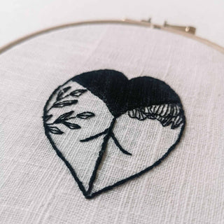 DIY embroidery design - Plant Femininity