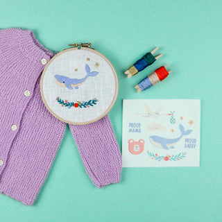 DIY embroidery design - Baby