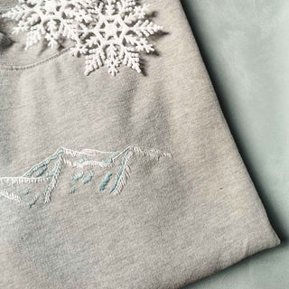 DIY embroidery design - Mountain's Call