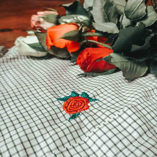 DIY embroidery design - Roses