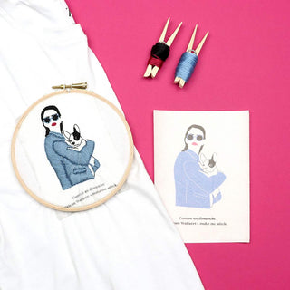 DIY embroidery kit - Comme un Dimanche