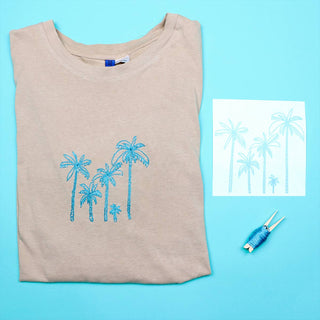 DIY embroidery kit - Palm trees