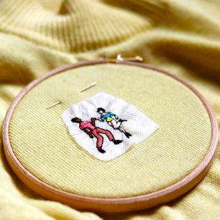 DIY embroidery kit - Dance Fever